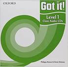 Got it! 1 class audio cds Got it! 1 class audio cds