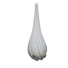 GOTA DE VIDRO BRANCO LEITOSO VENEZA 10x30cm GOTA DE VIDRO BRANCO LEITOSO VENEZA 10x30cm