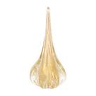 Gota em Murano Fenix G Cristal e Ouro