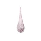 Gota Escultura de vidro Murano Ametista 23cm mek