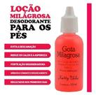 Gota Milagrosa 30ml Solução Para Pés Ásperos E Com Calosidades Elimina Rachaduras Rapidamente