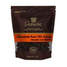 Gotas Chocolate Puro 70 Cacau Gobeche Adoçado com Maltitol e Stevia 400g