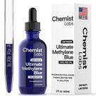 Gotas de azul de metileno Chemist Labs de grau farmacêutico 60 ml