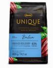 Gotas de chocolate meio amargo bahia 63% cacau unique 400g - harald