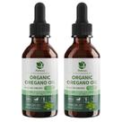 Gotas de óleo de orégano Lukaree Organic 2x30ml 80% Carvacrol