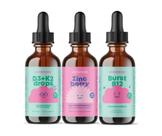 Gotas de Vitaminas JoySpring D3 K2 Zinc Baya de Saúco Complejo B