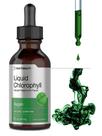 Gotas líquidas de clorofila Horbäach 60mL veganas não transgênicas
