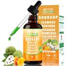 Gotas Líquidas de Graviola Vyxion 10 em 1 Herbal 60 ml Sabor Manga