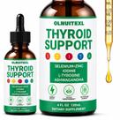 Gotas Líquidas para Suporte da Tireoide OLNUITEXL 120 ml Iodo Zinco