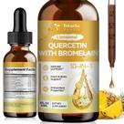 Gotas líquidas Totaria Quercetina Lipossomal 1000 mg e Bromelaína 500 mg