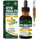 Gotas para a saúde ocular Verdeherb Eyebright Herb com mirtilo e luteína