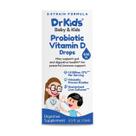 Gotas probióticas de vitamina D Dr. Kids apoiam bebês de 15 ml