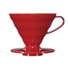 Gotejador de café Hario V60 Plástico Tamanho 02 Vermelho Gotejador de café Hario V60 Plástico Tamanho 02 Vermelho