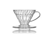 Gotejador de café HARIO VDR-01-T transparente para 1-2 xícaras