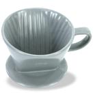 Gotejador de café LHUKSGF Pour Over Ceramic com fundo plano de 3 furos