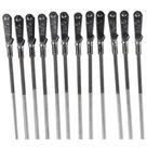 Gpmq3783 steel clevis 2-56 12" rod 12pc
