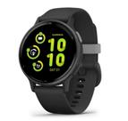 GPS Garmin Relógio Vivoactive 5 Preto com pulseira Silicone Preto