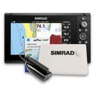 GPS Sonar Simrad Cruise 9 c/ Capa Moldura Transdutor e Carta