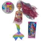 Graciosa Boneca Sereia Que Brilha Ideal Para Presente Com Garantia
