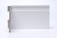 Graddus Rodape Gr120f Barra 2.40mts X 12cm Branco