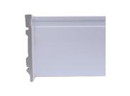 Graddus Rodape Gr150f Barra 2.40m X 15cm Frisado Branco