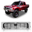 Grade Central Hilux 4x2 1992 1993 1994 1995 Até 2001 Cromada Grade Central Hilux 4x2 1992 1993 1994 1995 Até 2001 Cromada