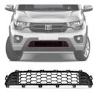 Grade Central Inferior Parachoque Fiat Mobi 2021 2022 2023 Preto Dianteira