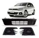 Grade Central Moldura Milha Parachoque Gol Voyage G7 2016/. Grade Central Moldura Milha Parachoque Gol Voyage G7 2016/.
