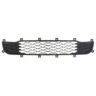 Grade Central Para-choque Fiat Strada Working 2014 Cinza
