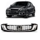 Grade Civic Lxr 2015 A 2017 Preta Com Friso Cromado Grade Civic Lxr 2015 A 2017 Preta Com Friso Cromado