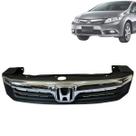 Grade Civic LXR Preta Com Friso Cromado 2012 2013 2014 Completa