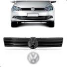 Grade Com Emblema Gol Voyage G6 2013 a 2016 Friso Cromado