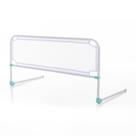 Grade De Cama Com Tela de Segurança Para Bebês e Idosos Branco