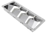 Grade De Cobertura E Ventilação Inox Retangular 268 mm Barco