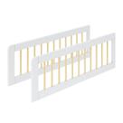Grade de Proteção Dupla Wave Casatema Branco/Natural