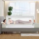 Grade de Proteção para Cama Grelex 130cm - Sistema de Segurança Reforçado