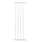 Grade de proteção portão extensor 20cm door dog 8mm pets branco e.20d 223042