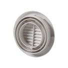 Grade de ventilação 18cm com adapatadores 100/125/150mm branca WDB - Westaflex