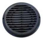 Grade de Ventilação D18 Ventokit 10/125/15 cm Black Grade de Ventilação D18 Ventokit 10/125/15 cm Black