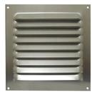 Grade de Ventilação Quadrada 165x165mm GRA-100 Alumínio Otam