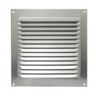 Grade de Ventilação Quadrada 190x190mm GRA-200 Alumínio Otam