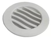 Grade de Ventilação Redonda 100mm Grelha com Tela