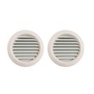 Grade De Ventilação Redonda Para Encaixe 13x13 Exaustores
