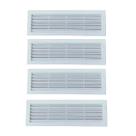 Grade De Ventilação Redonda Para Encaixe 13x13 Exaustores