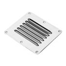 Grade de Ventilação Retangular Inox 316 P/ Barco 115x127mm