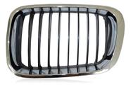 Grade Dianteira Bmw Serie 3 320i 323i 325i 1999 2000 01 Esq Cromada