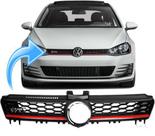 Grade Dianteira Do Parachoque Golf Gti Mk7 De 2014 À 2018 - Logo Cromado