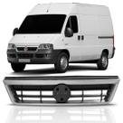 Grade Dianteira Ducato 2004 A 2011 Friso Prata