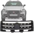 Grade dianteira (frontal) radiador para Strada Adventure e Palio Weekend Adventure 2009 2010 2011 2012 2013 Preto Fosco Grade dianteira (frontal) radiador para Strada Adventure e Palio Weekend Adventure 2009 2010 2011 2012 2013 Preto Fosco