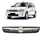 Grade Dianteira Gm Corsa Hatch 2007 2008 2009 2010 2011 2012 + Emblema Dourado